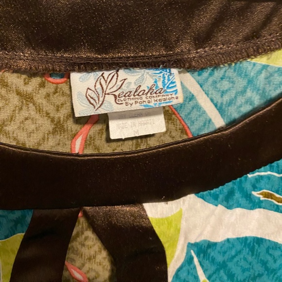 Vintage Hawaiian Blouse Kealoha Clothing Company Medium - Picture 8 of 9